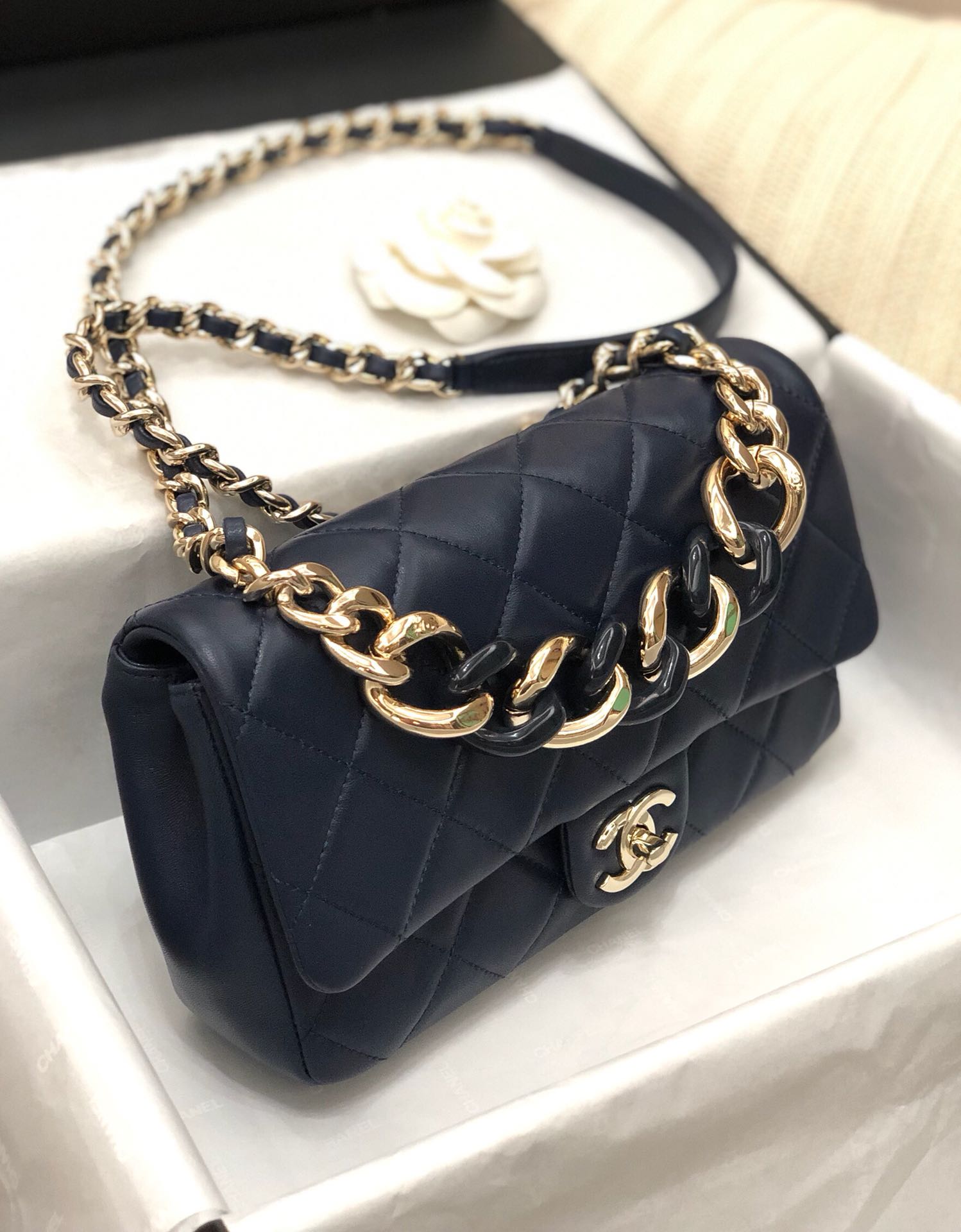 Ch@nel Cruise Flap Bag-16*24*6CM