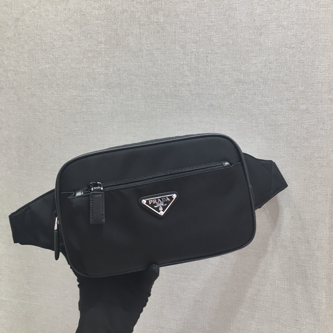 Pra*a 2vl977 waist bag -21*12.5*4.5cm