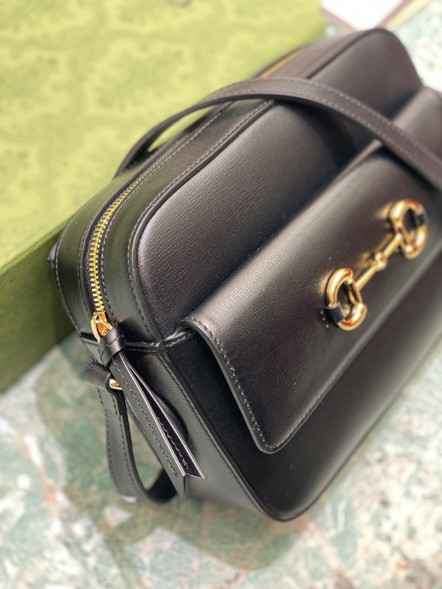 G*u*i 1955 handbag-22.5*17*6.5cm