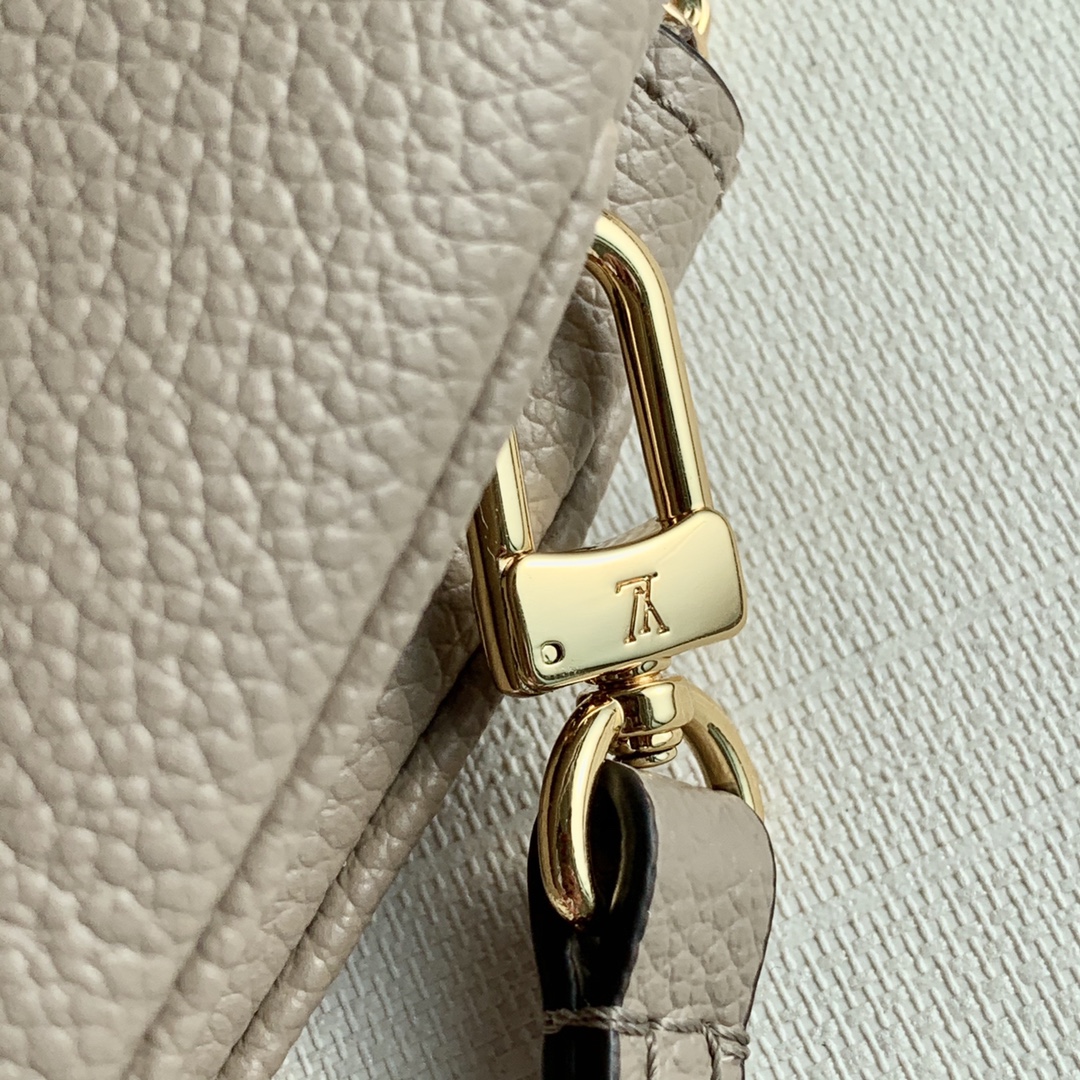 l0*is V*t0n m80084 pochette double zip bag -20*12.5*3cm
