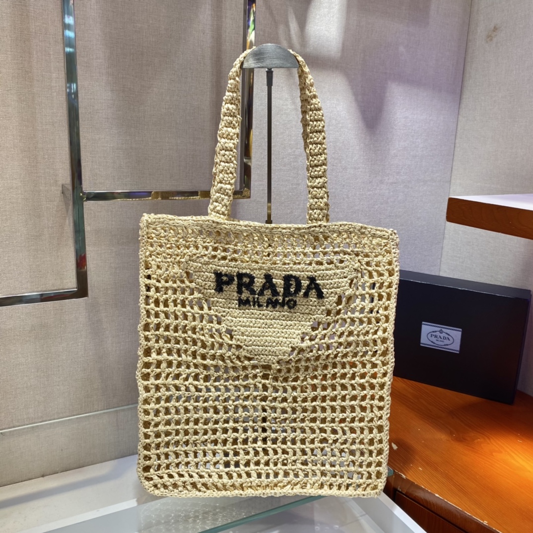 Pra*a 1bg393 tote bag-36*38*3cm