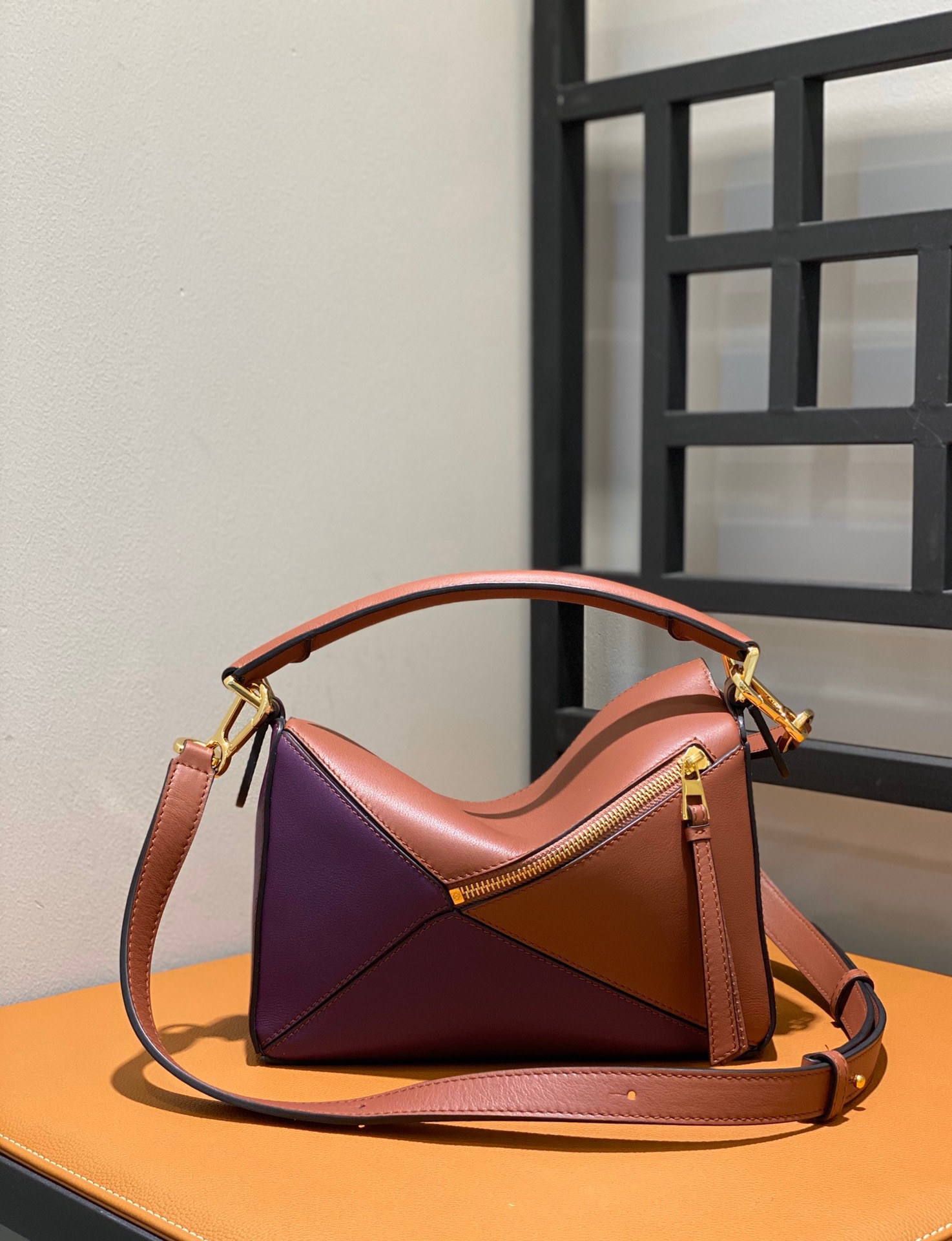 L0ew* puzzle small bag-24*10*14cm