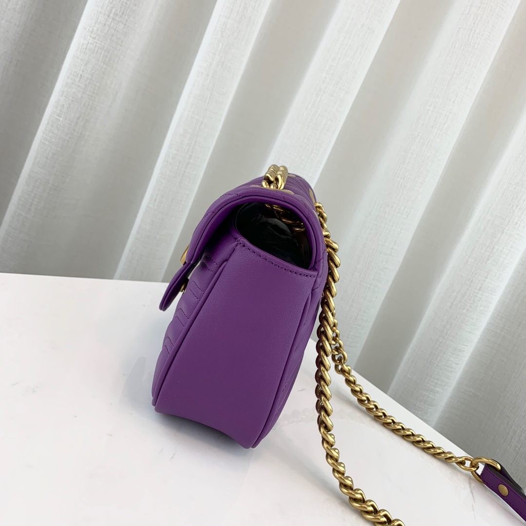 G*u*i marmont bag-14*23*6cm