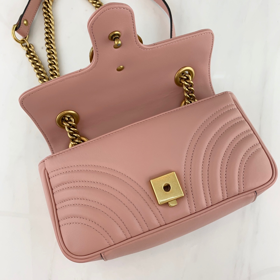 G*u*i marmont bag-14*23*6cm