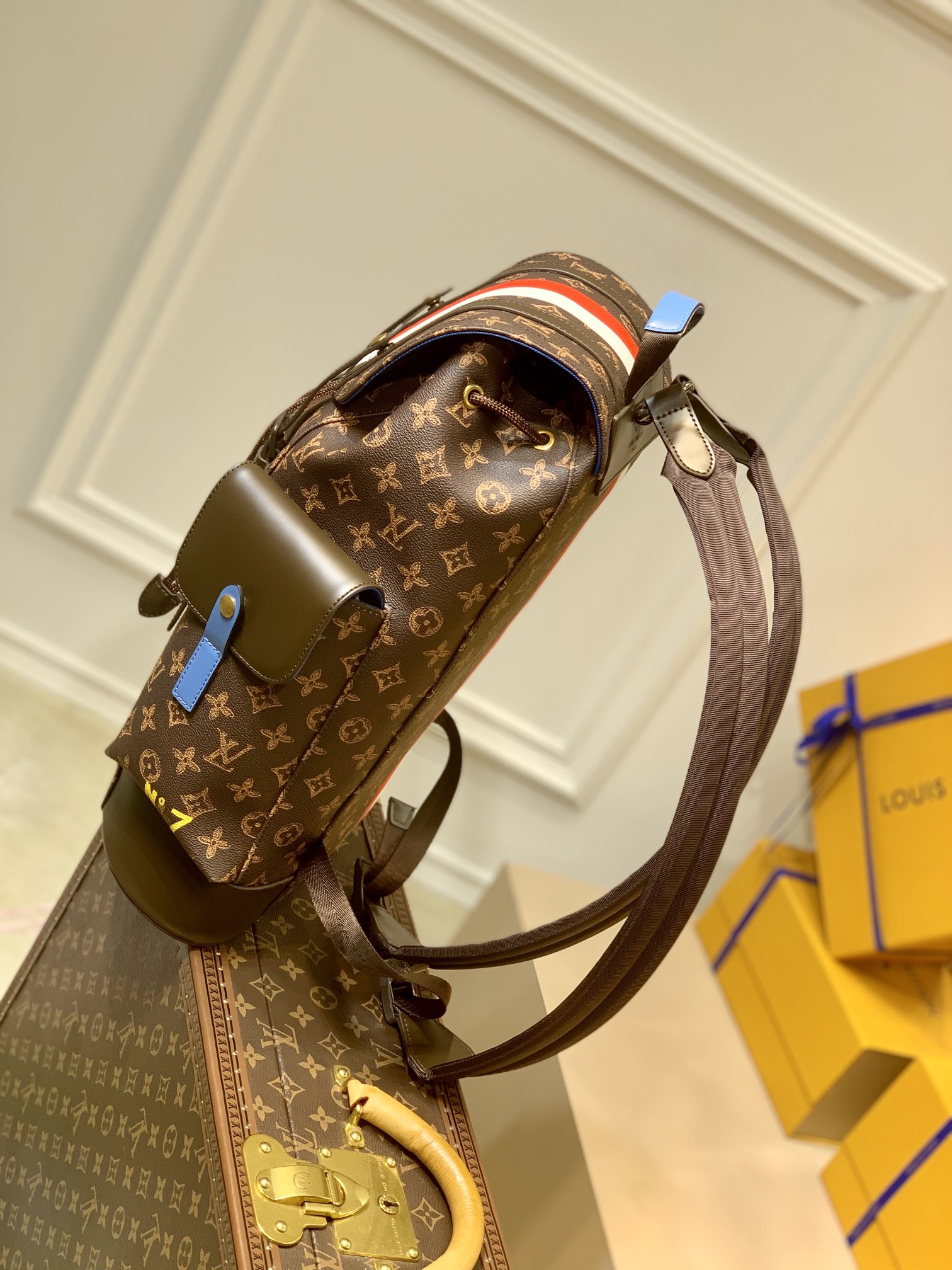 l0*is V*t0n christopher backpack m59662-38*44*21cm
