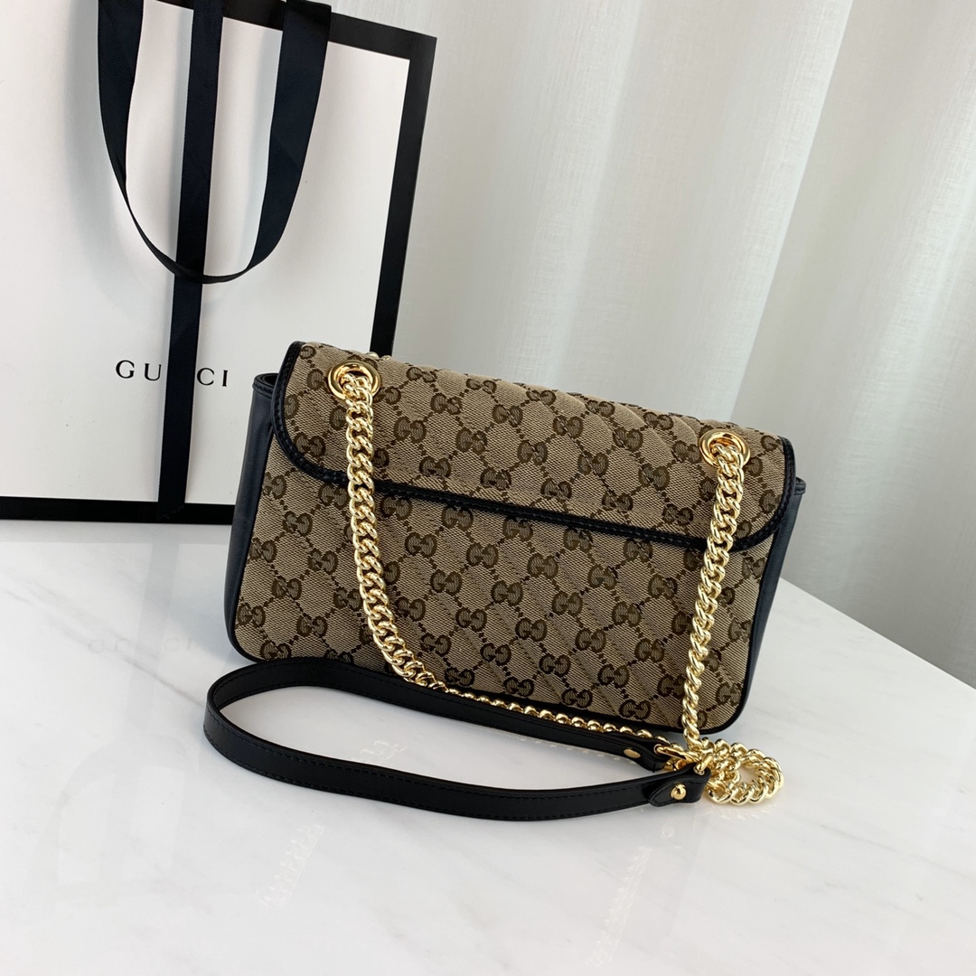 G*u*i marmont bag-26*15*7cm