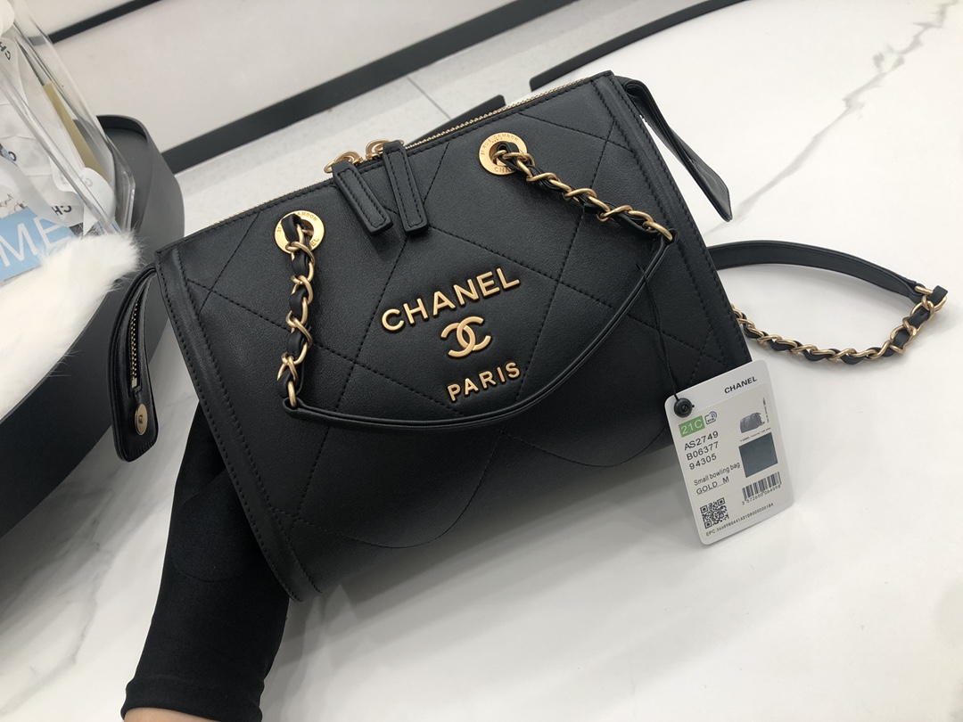 Ch@nel Boston Pillow Bag-22.5*13*18CM