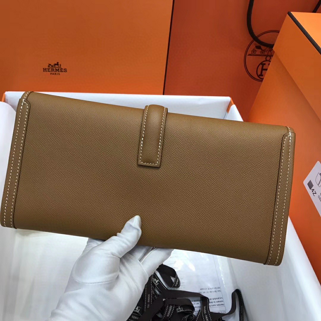 H**mes jige 29 pouch-epsom-29cm