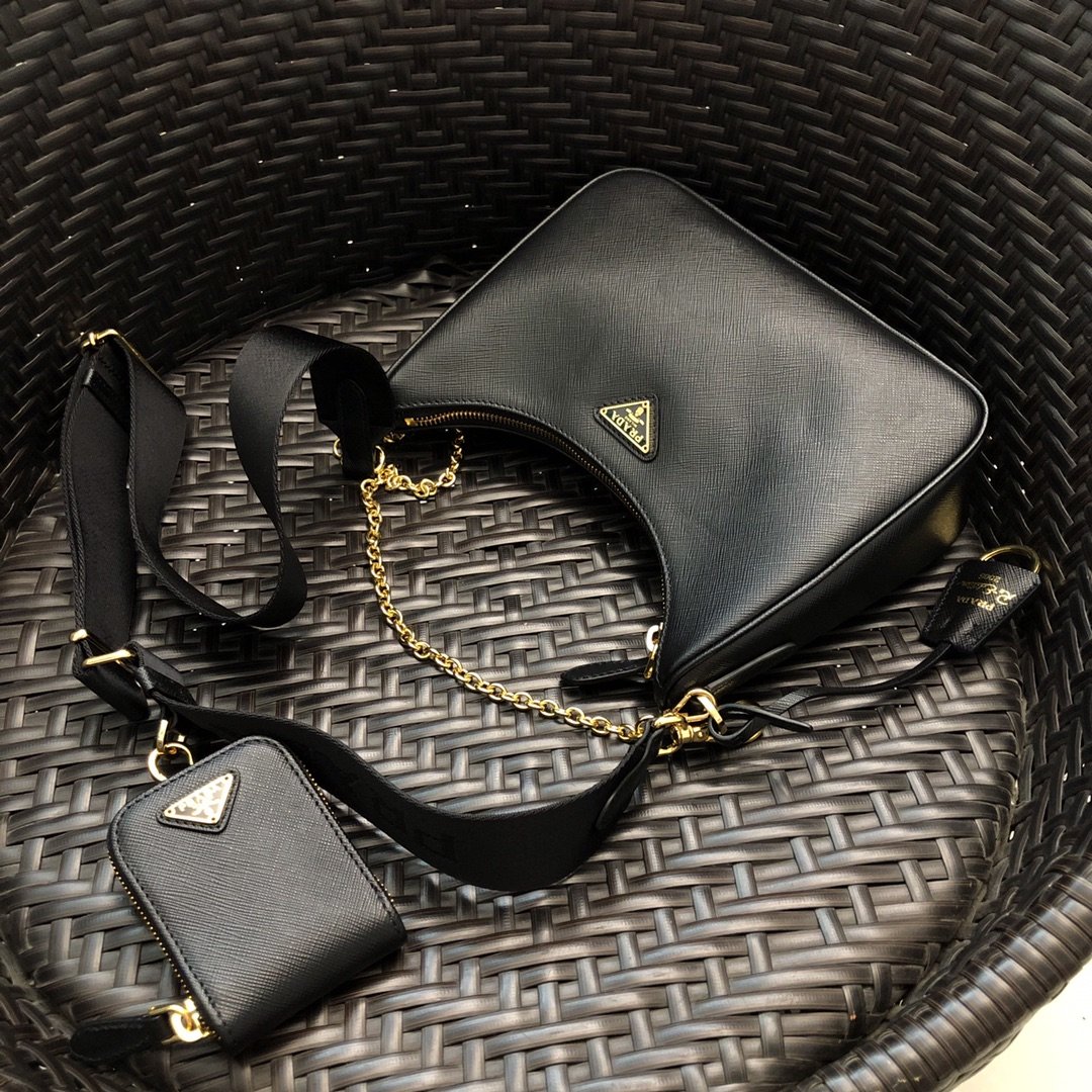 Pra*a hobo bag-bh204 -23*17*6.5cm