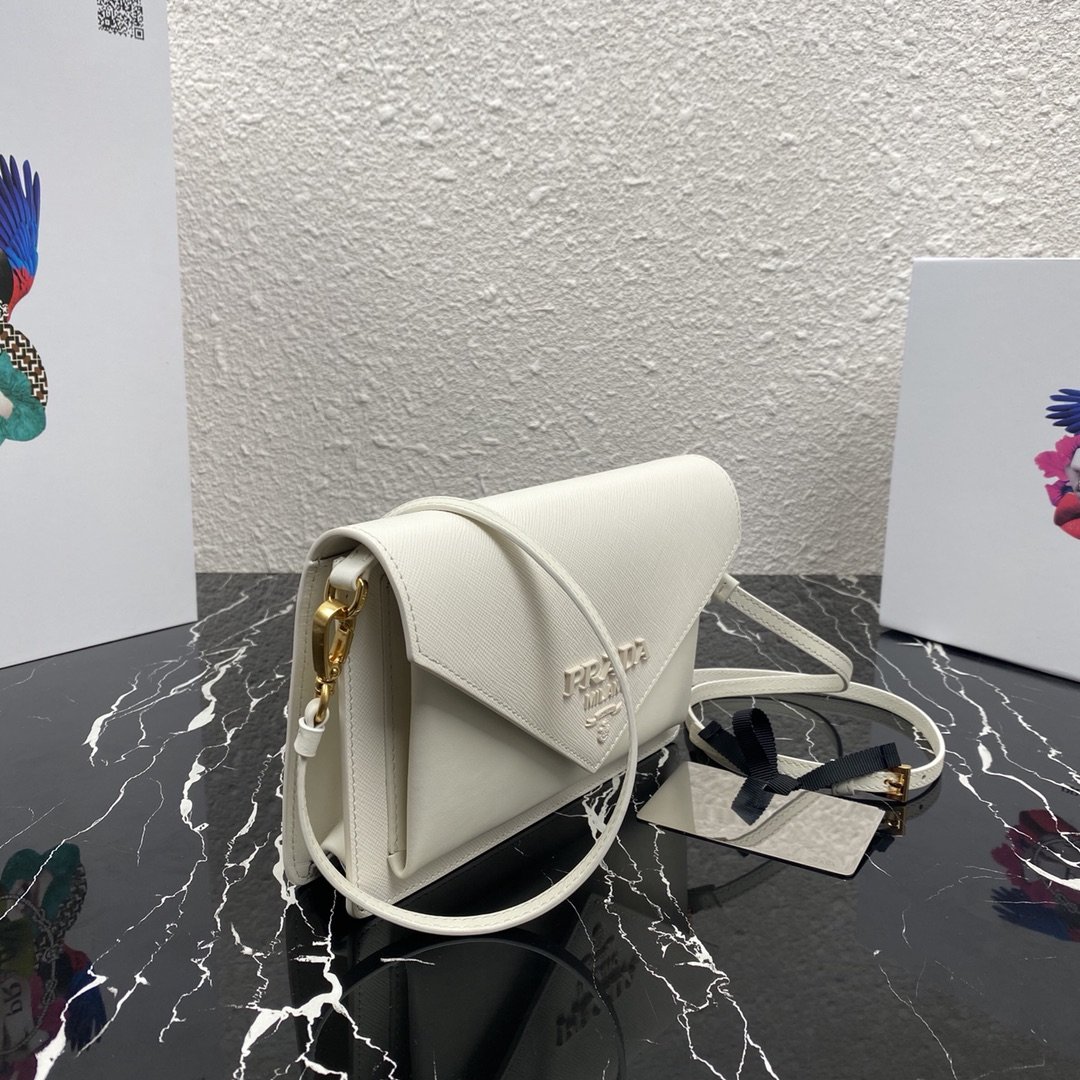 Pra*a 1bp020 saffiano chain bag-20*12*4cm