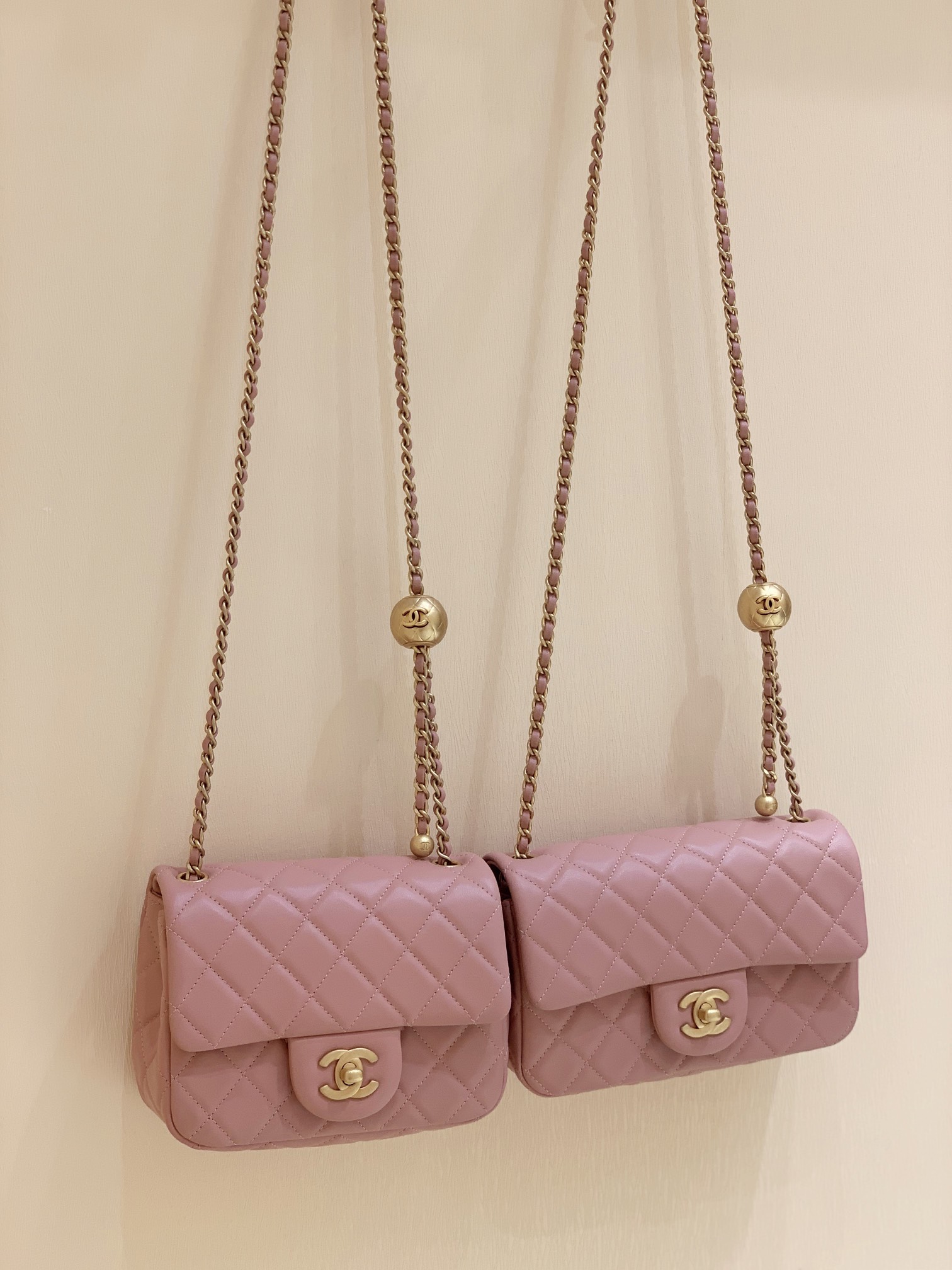 Ch@nel Flap Bag-17&20CM