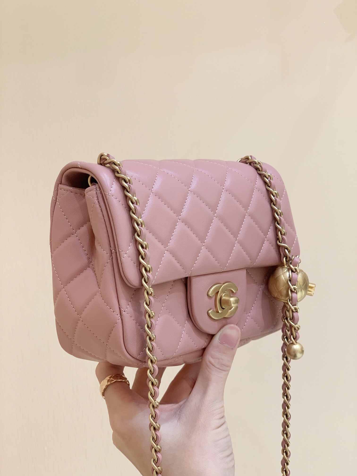 Ch@nel Flap Bag-17&20CM