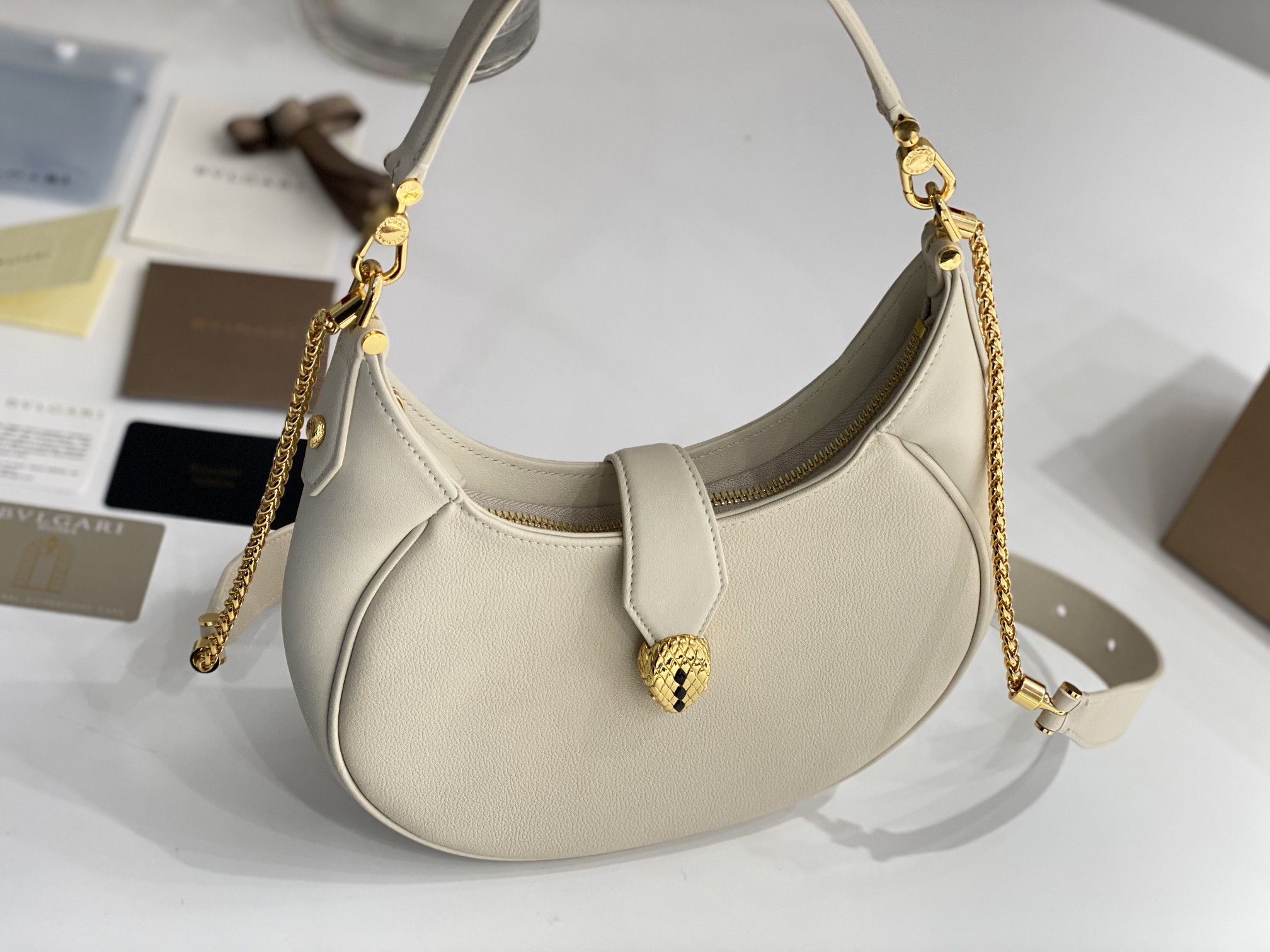 B*l*ai serpenti ellipse bag