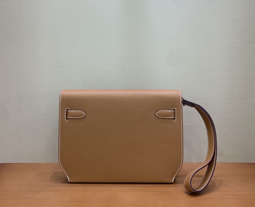 H**me5 Epsom Kelly Depeches 25 Pouch-29CM
