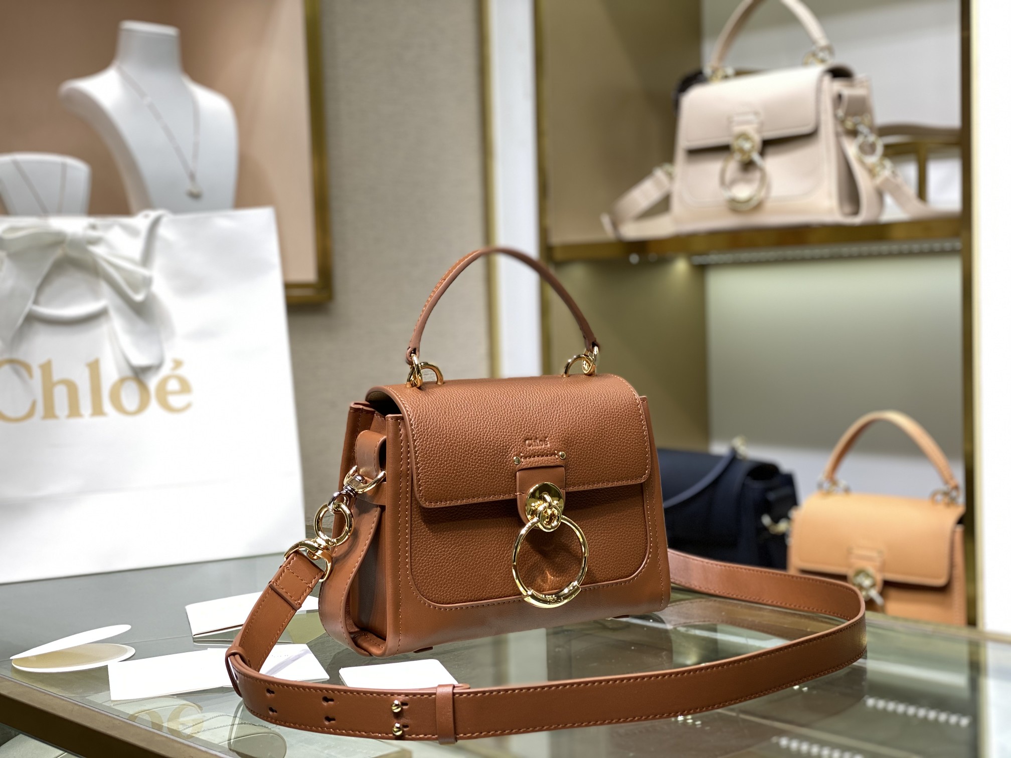 Ch10e tess bag-21*8*17cm