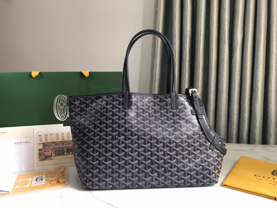 Go*ard chien gris & pocket-27*15*33.5cm
