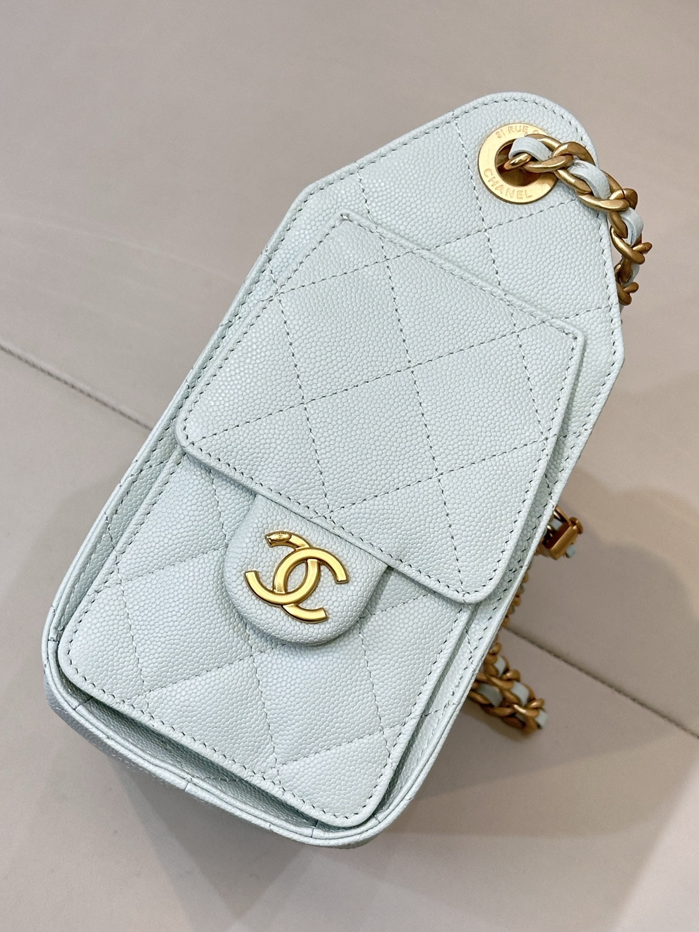 Cha*nel 25 Mini Handbag-20x22x12.5CM