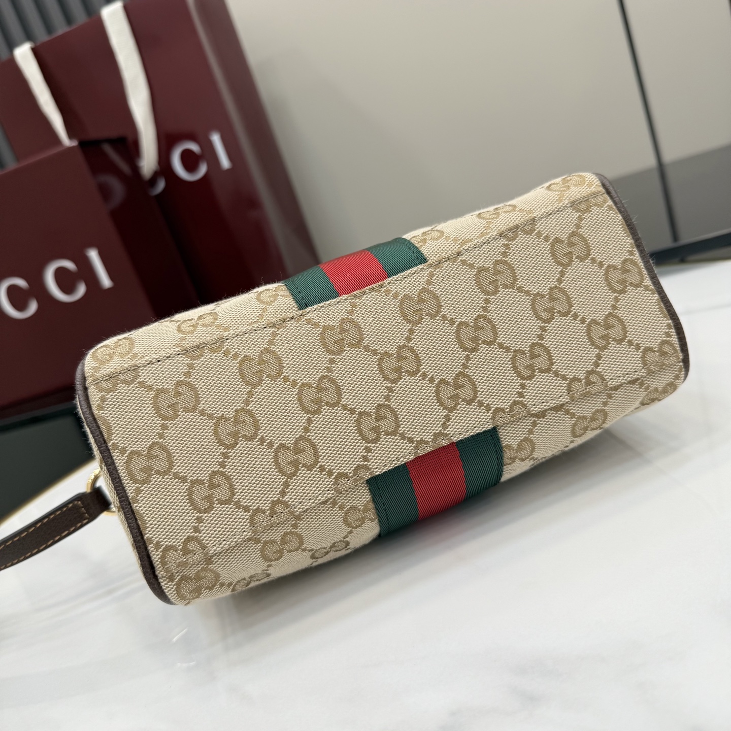 G*ucci Gvc*1 Horsebit Web Small Camera Bag -22*13.5*9CM