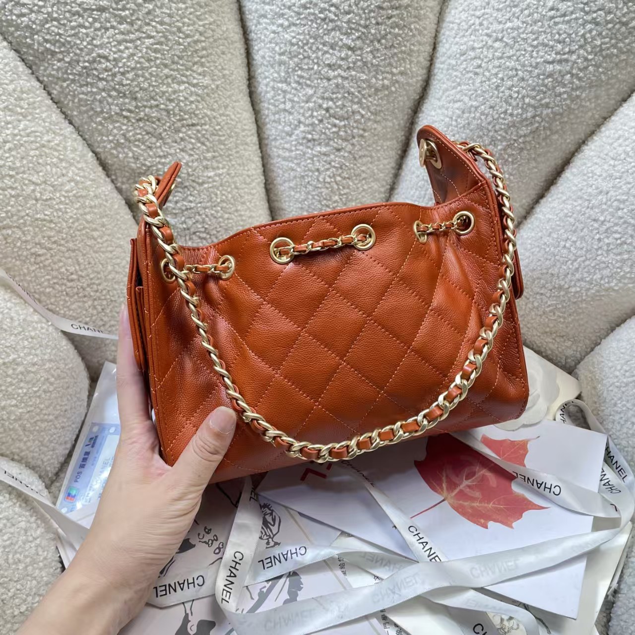 Cha*nel 25 Mini Handbag-20x22x12.5CM