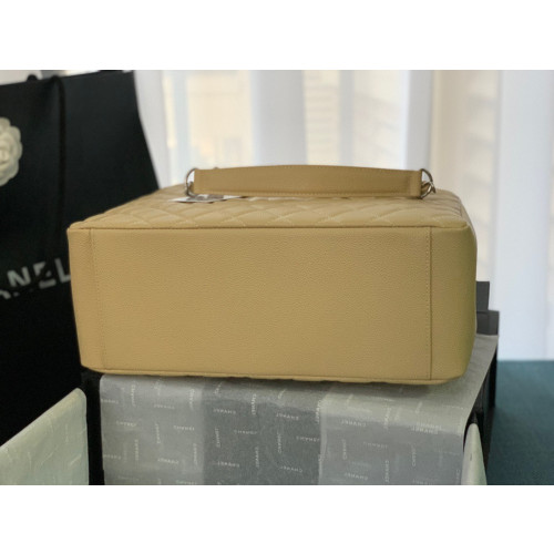 Ch@nel Grand Shopping Tote-Silver Hardware-34x24x12CM