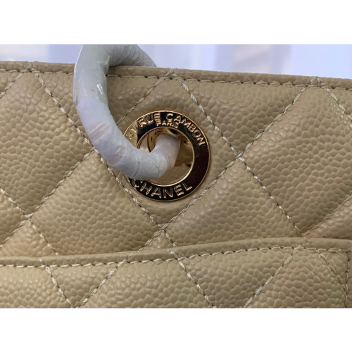 Ch@nel Grand Shopping Tote-Gold Hardware-34x24x12CM