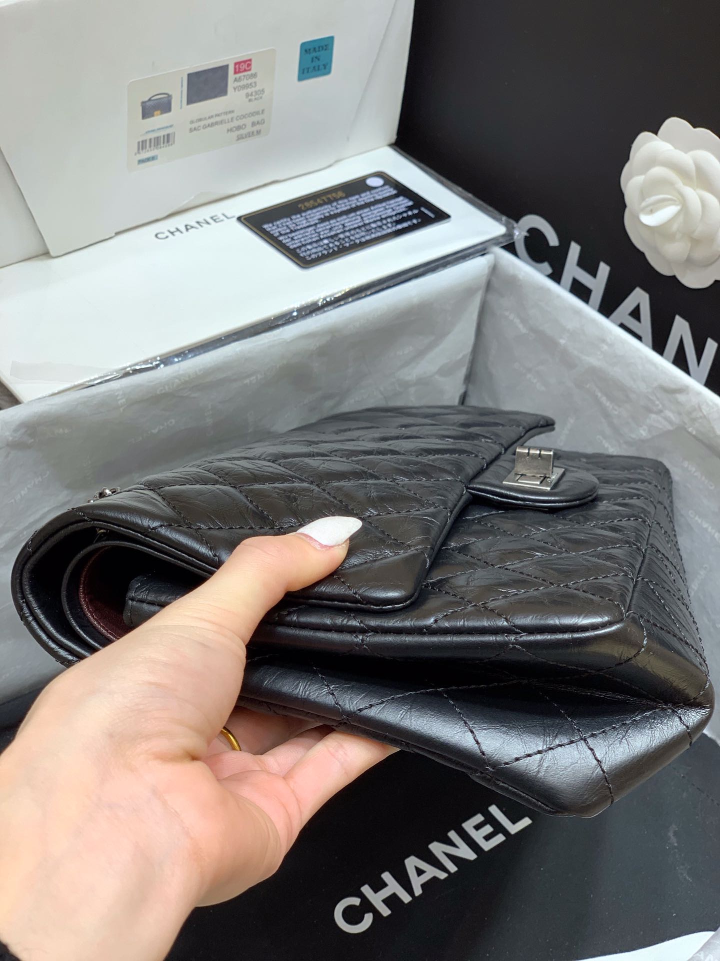 Ch@nel Reissue 2.55 Flap Bag -28CM