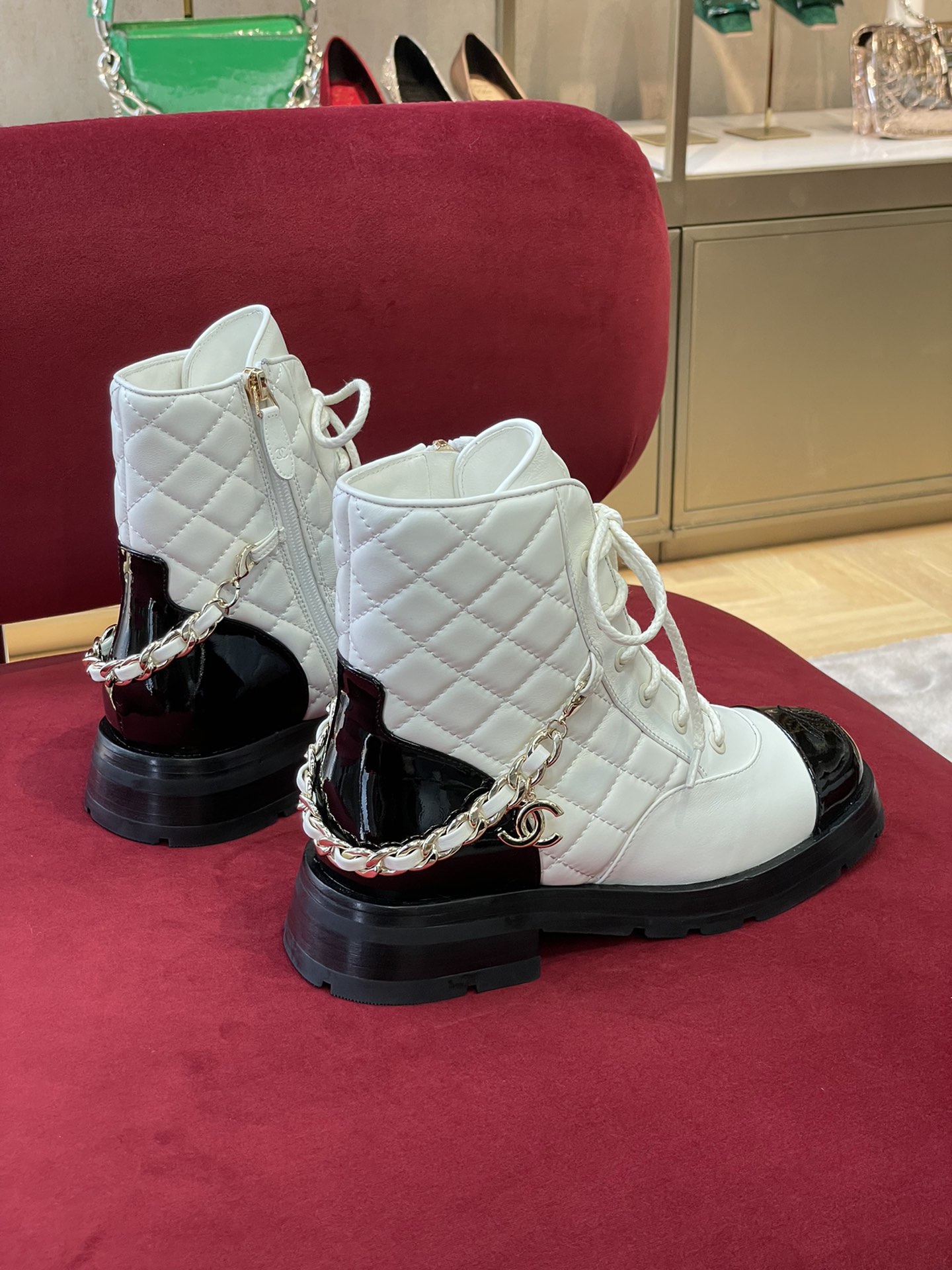 Ch@nel Boots 2022SS