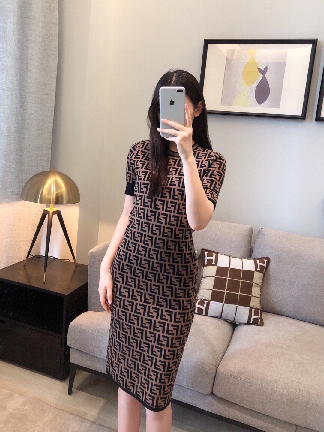 F**di dress
