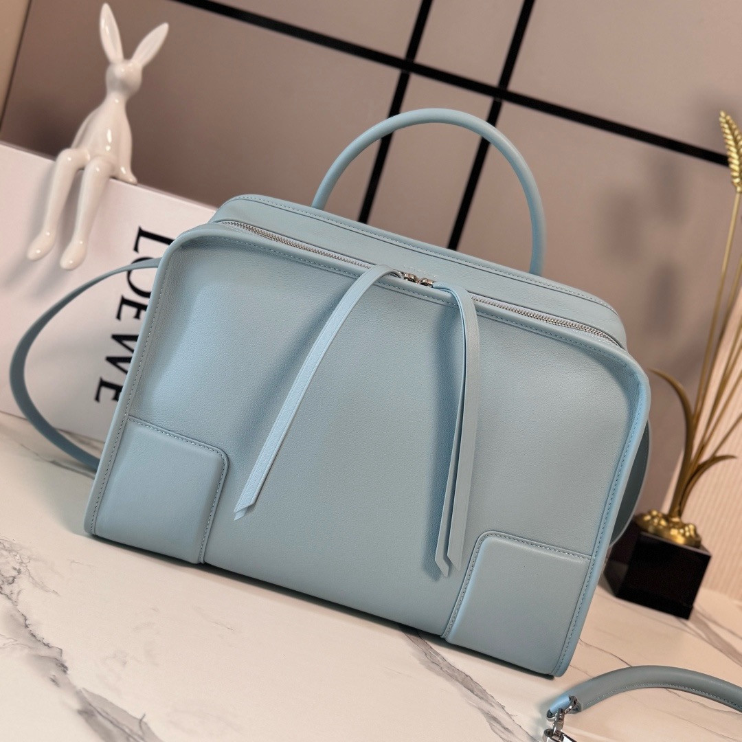 Amazona 180 Bag In Soft Calfskin Black-34.5*14*27CM