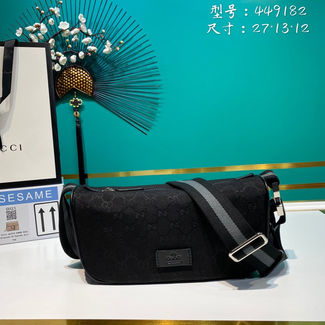 G*u*i crossbody bag-27*13*12cm