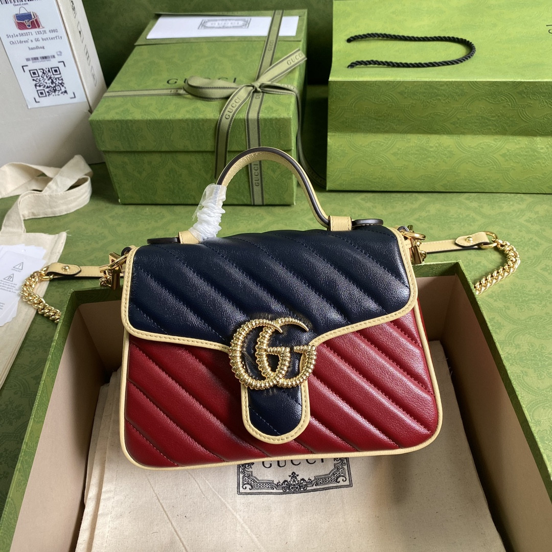 G*u*i marmont bag-21*16*8cm