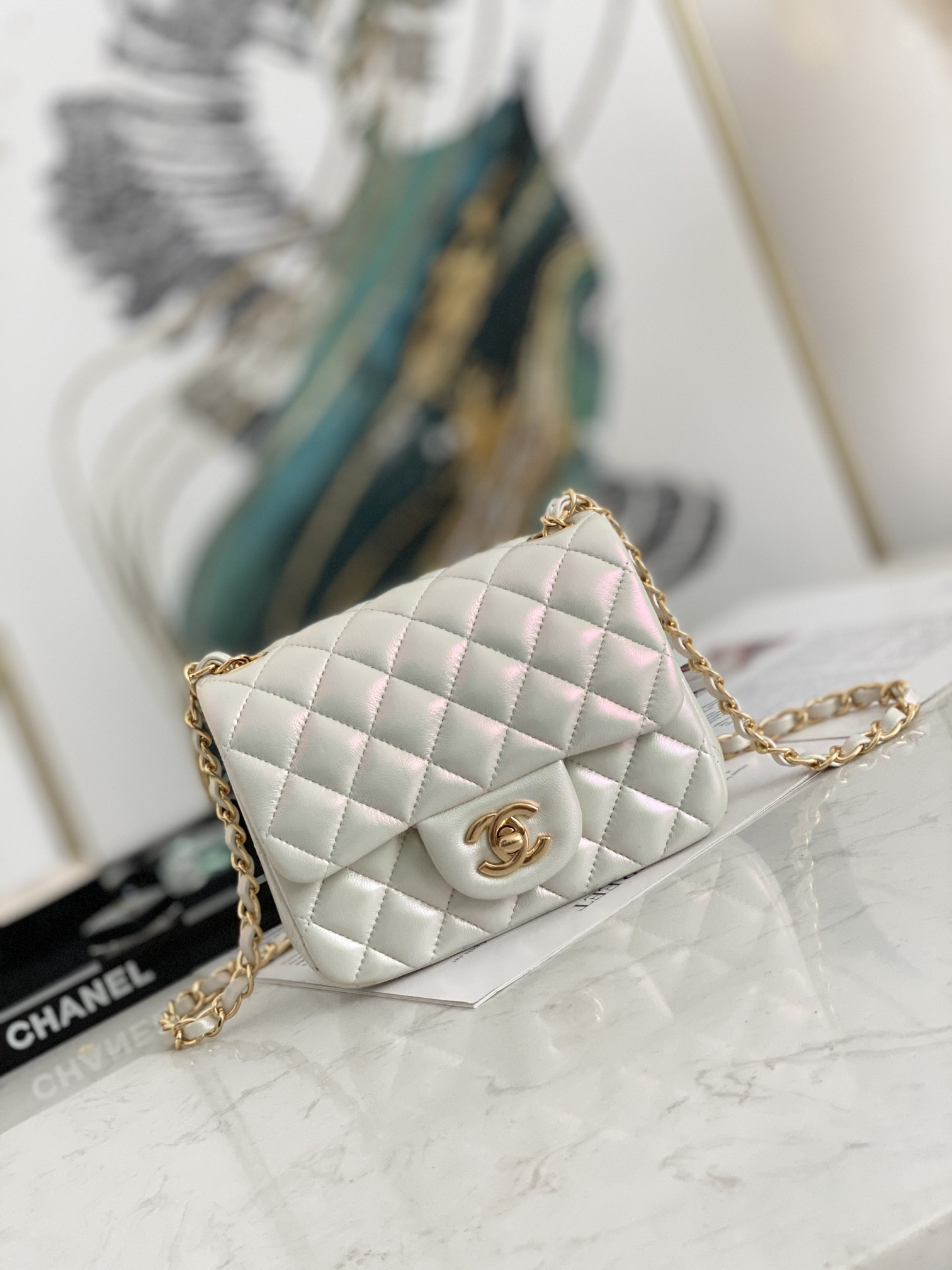 Ch@nel Flap Bag-17CM