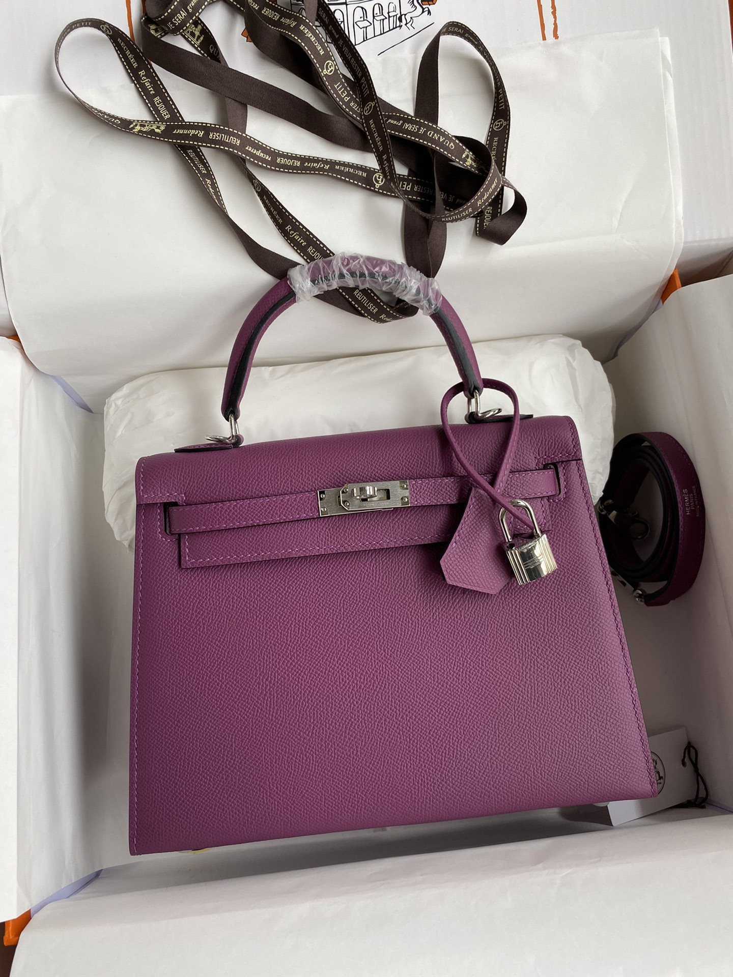 H**mes kelly-epsom leather-25cm