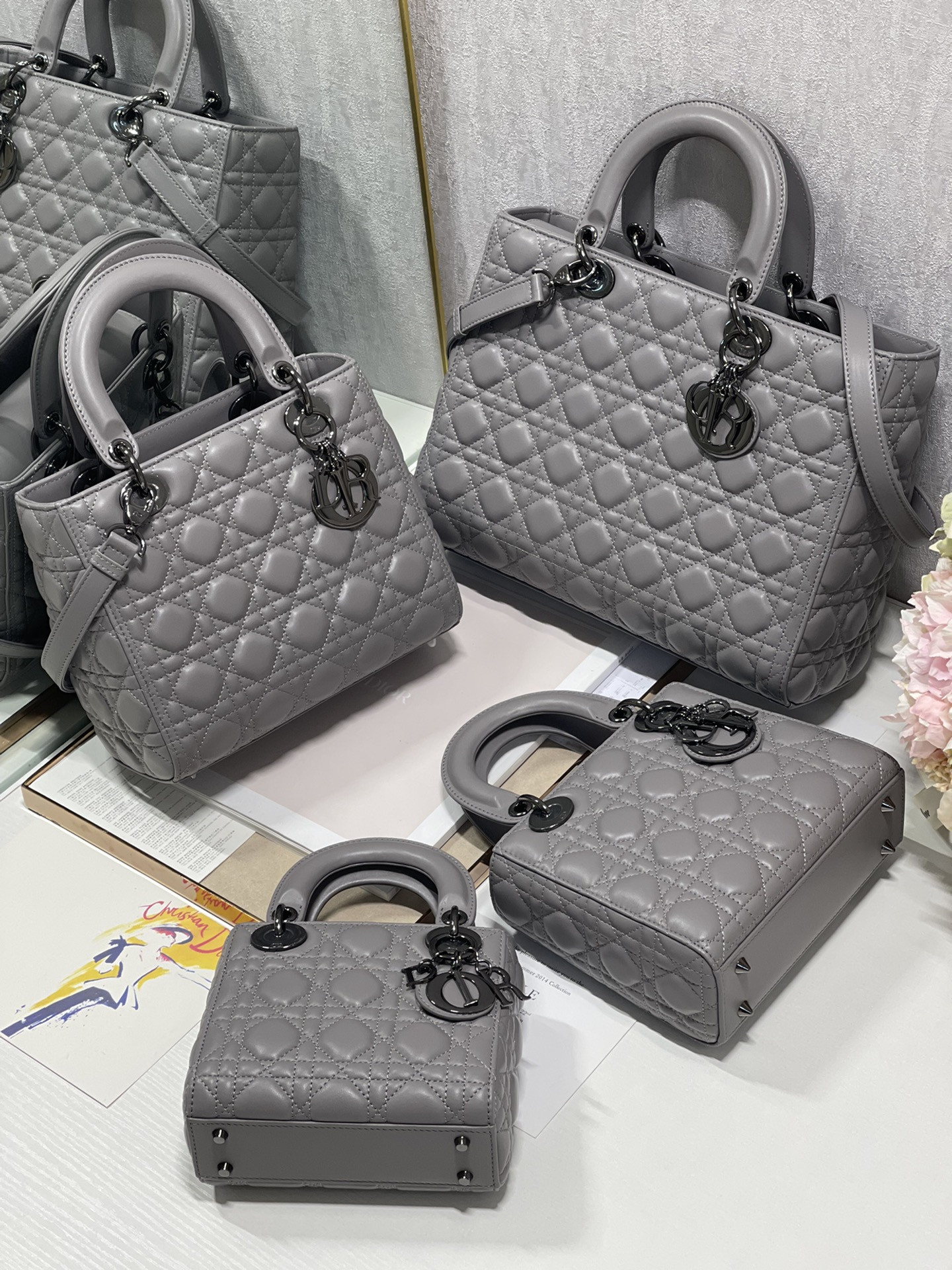 lady D*or handle bags