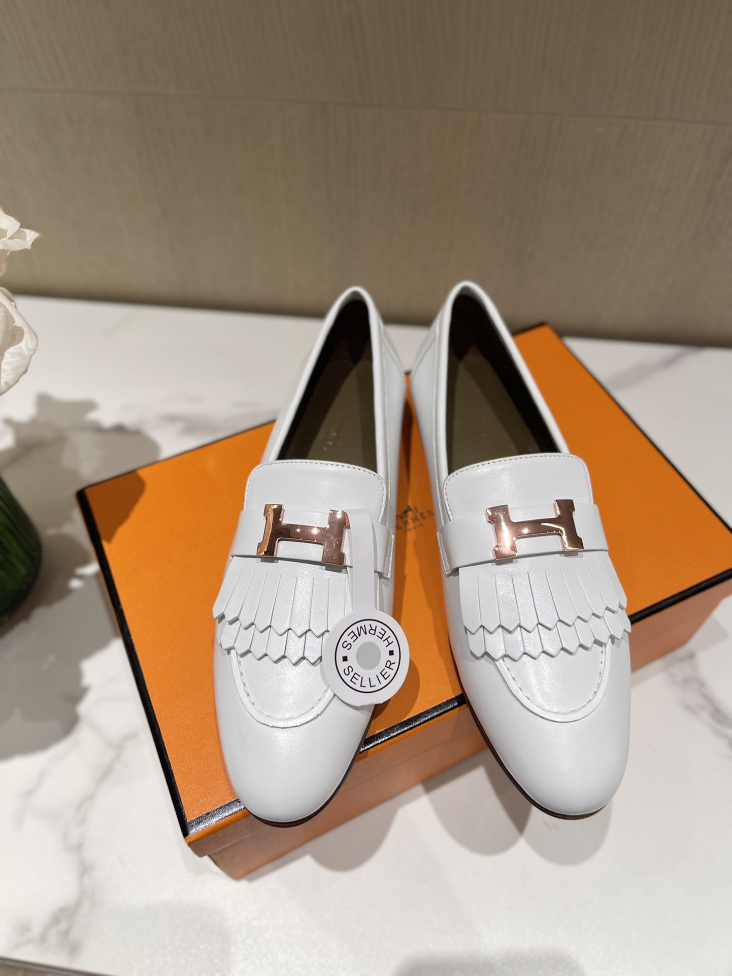 H**mes loafers(eu35-eu40)