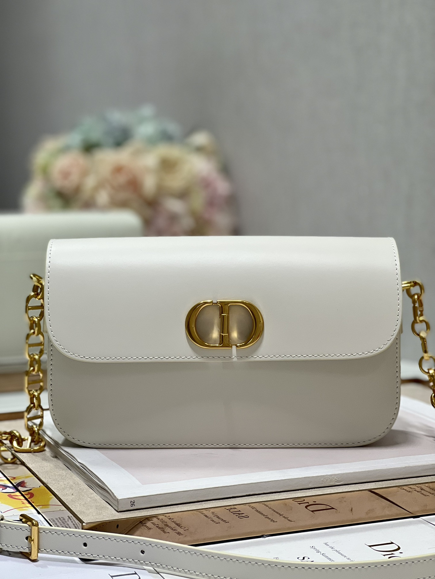 Di0r 30 Montaigne Avenue Bag-22.5×12.5×6.5CM