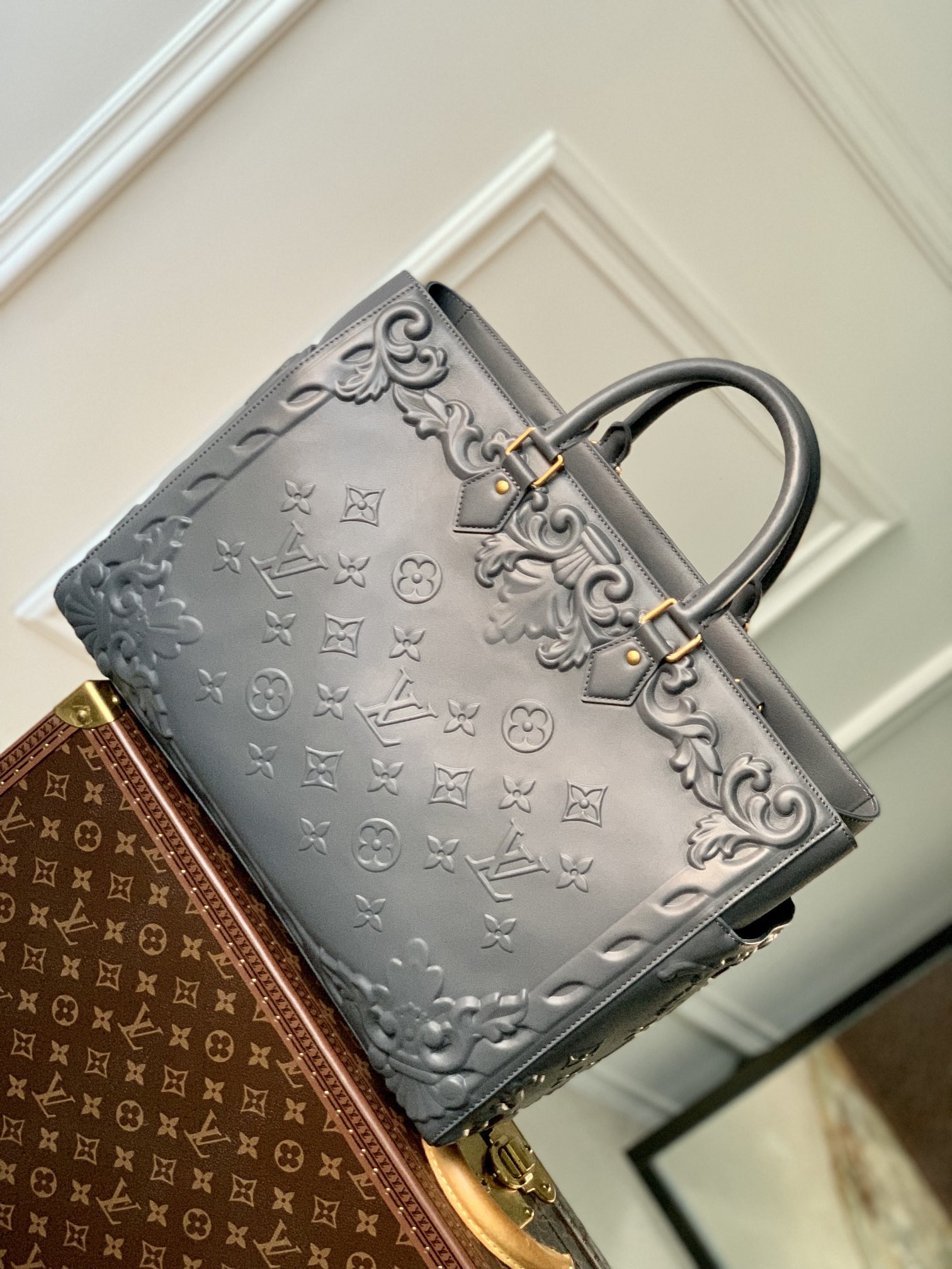 l0*is V*t0n sac plat handbags-44 x 33 x 18cm