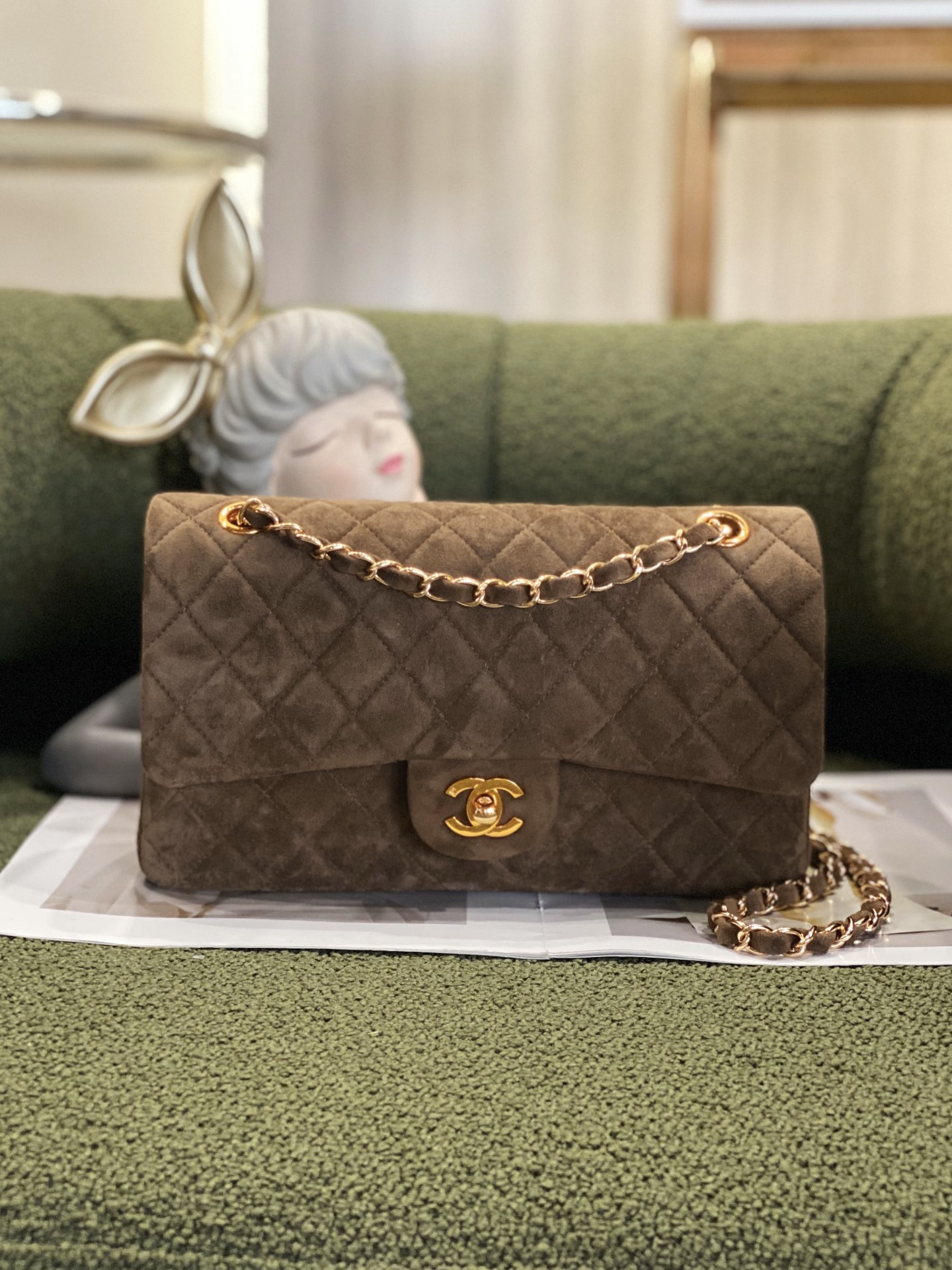 Ch@nel Flap Bag-25.5CM