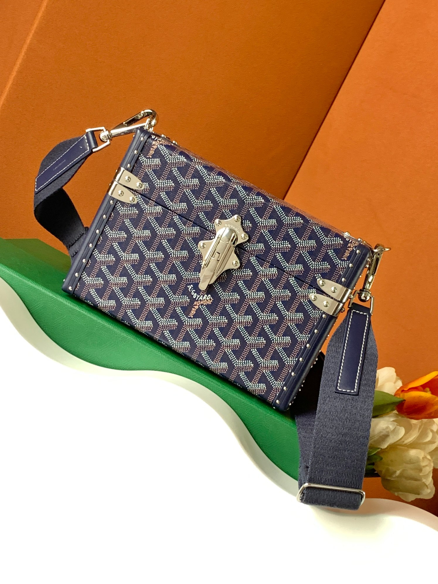 Go*ard cassette bag-21*15*6.5cm