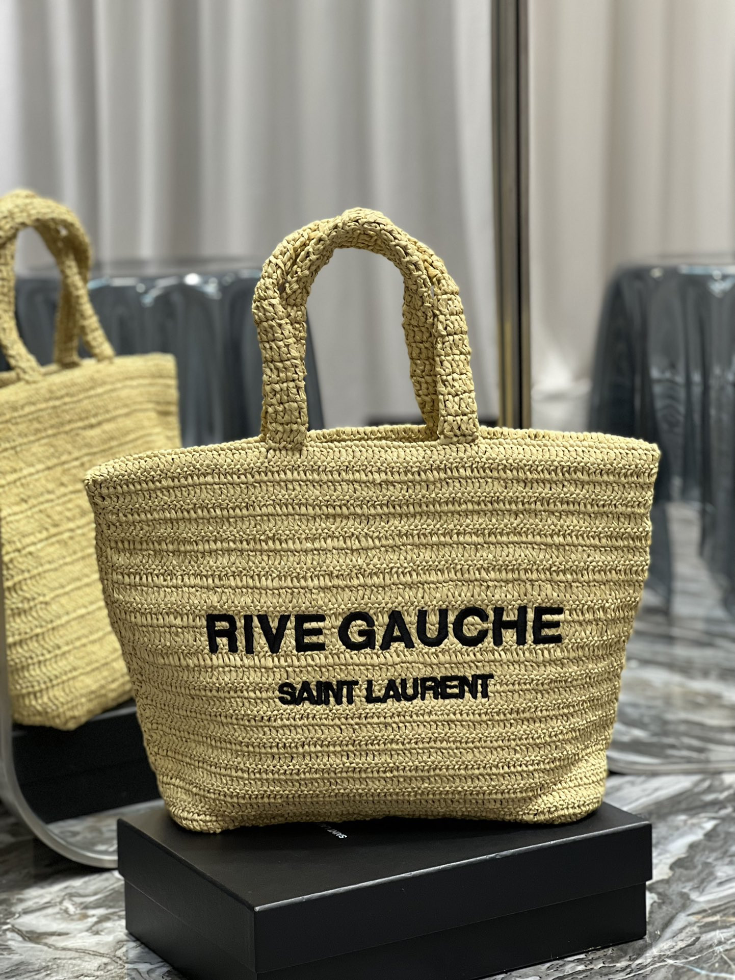 Y*L rive gauche tote bag-38×35×14.5cm