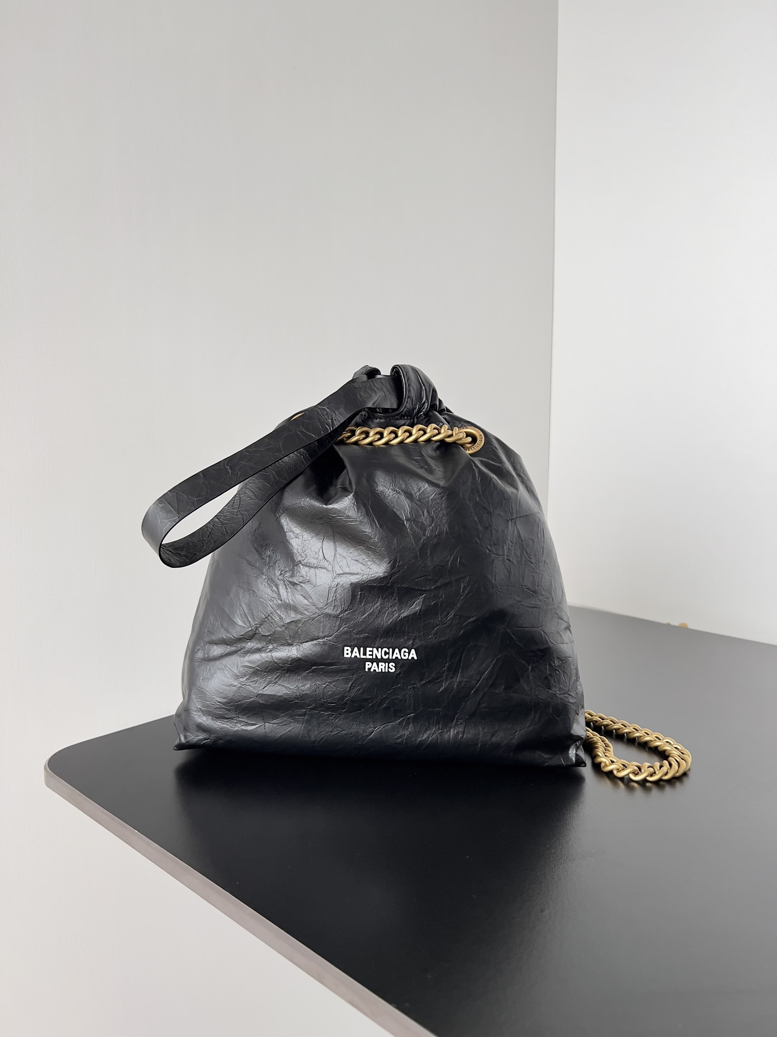 Ba*len*cia*ga crush tote-23.9*25.9*9.9cm