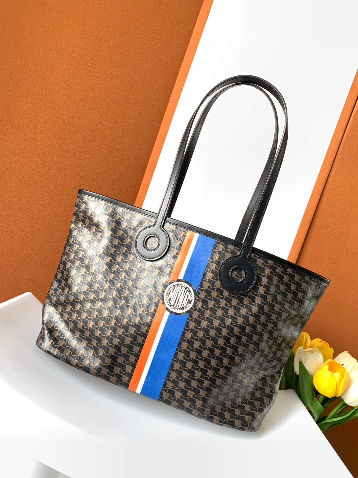 Go*ard canvas 1920 tote-45x13.5x27cm