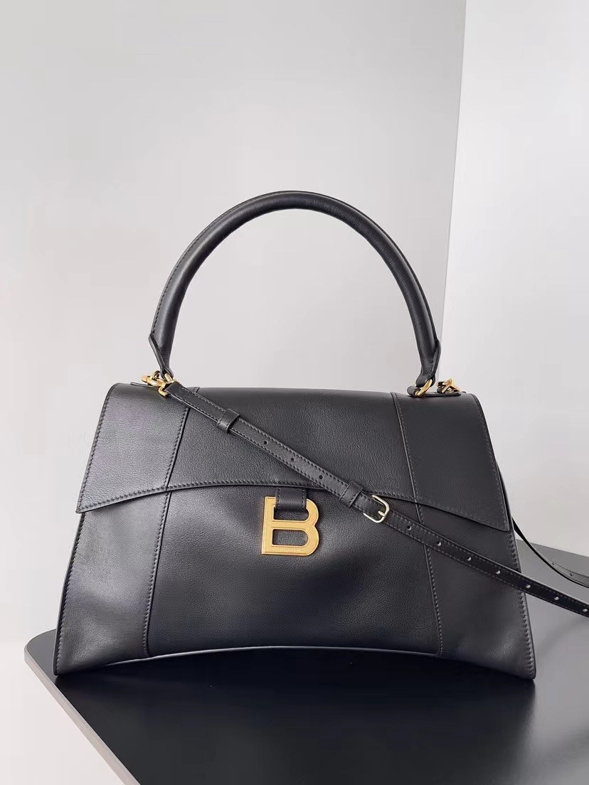 Ba*len*cia*ga hourglass soft bag-37*23.8*13.9cm