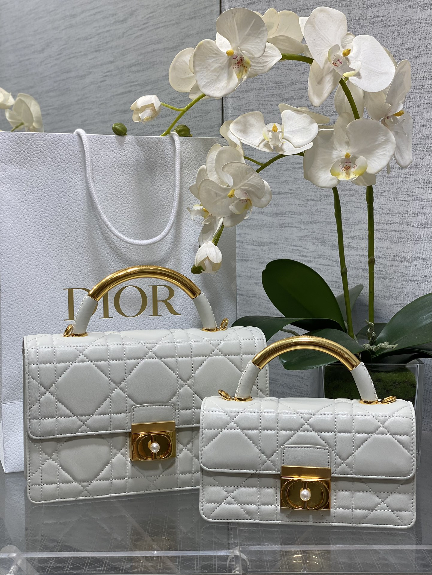 D*or ange bag-20*5*12&25*16.5*8cm