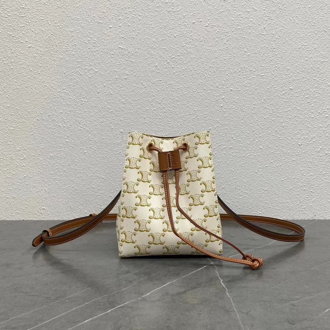 Ce**e bucket bag-13.5x17.5x11cm