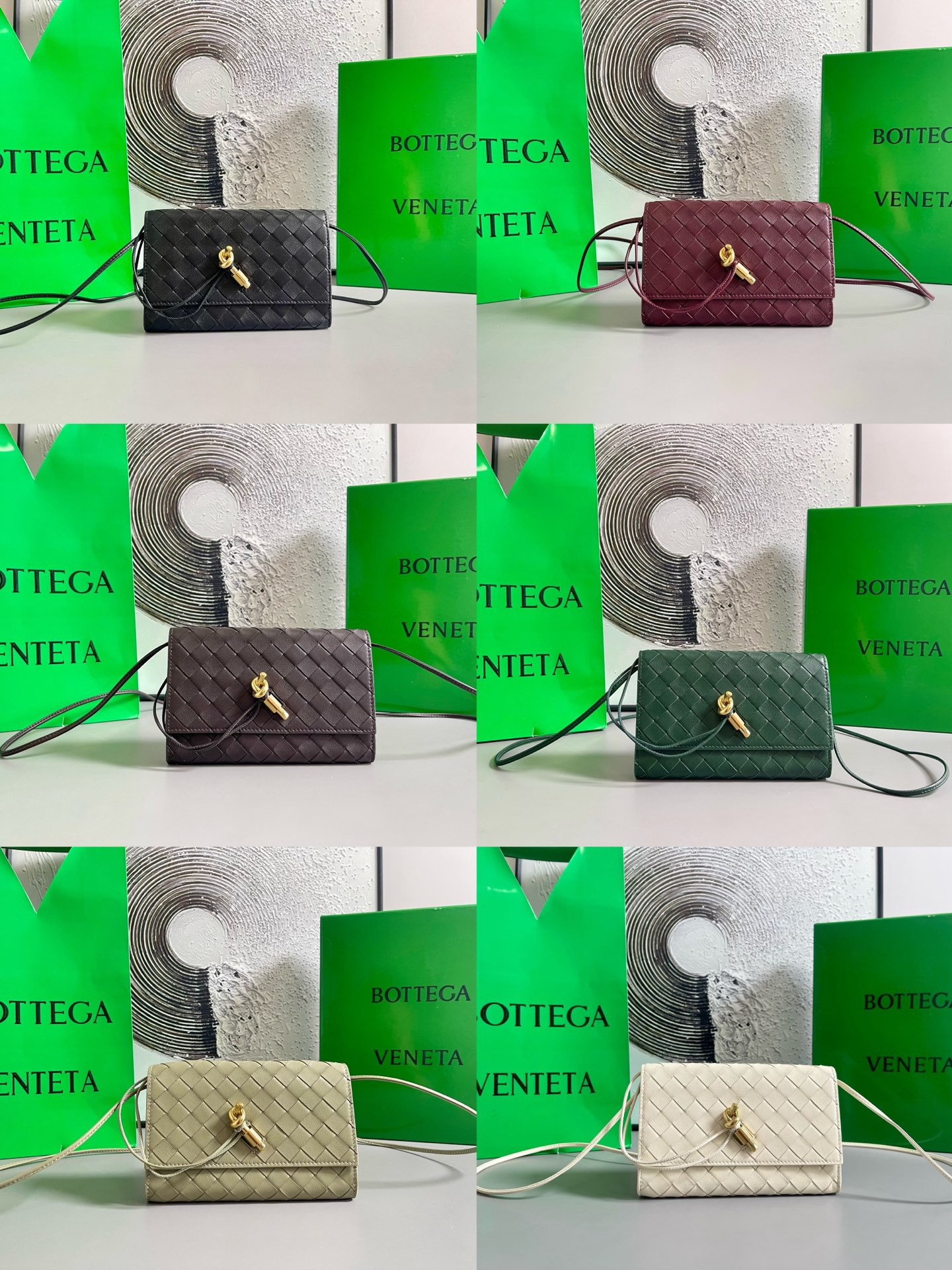 b0tt*ga Ven*ta andiamo pouch-12.6*19*2cm