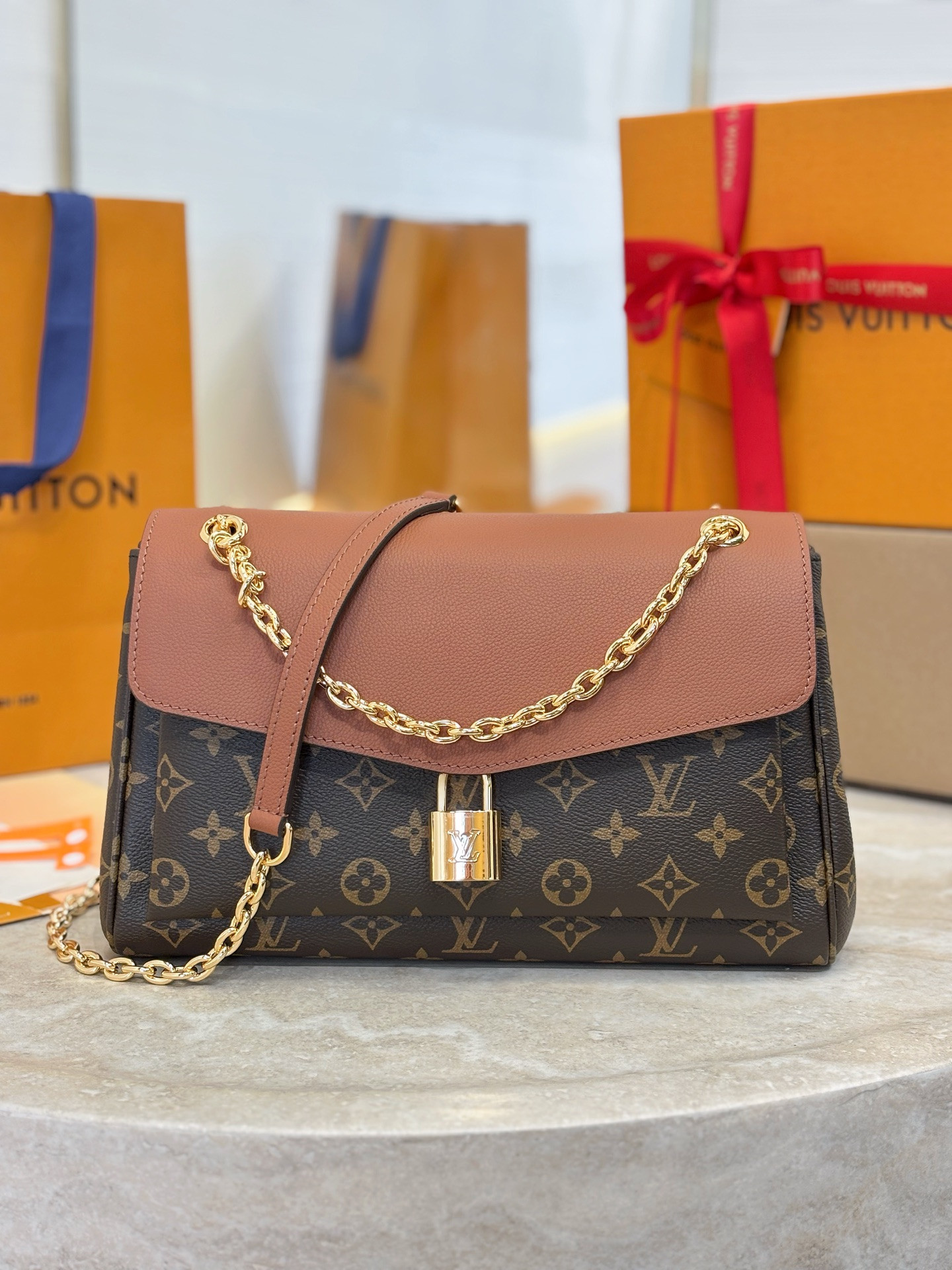 LV Saint Germain PM Monogram Canvas - Handbags M27065-30.5x21x12.5CM