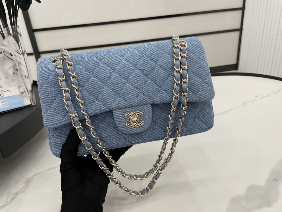 Ch@nel Flap Bag-25CM