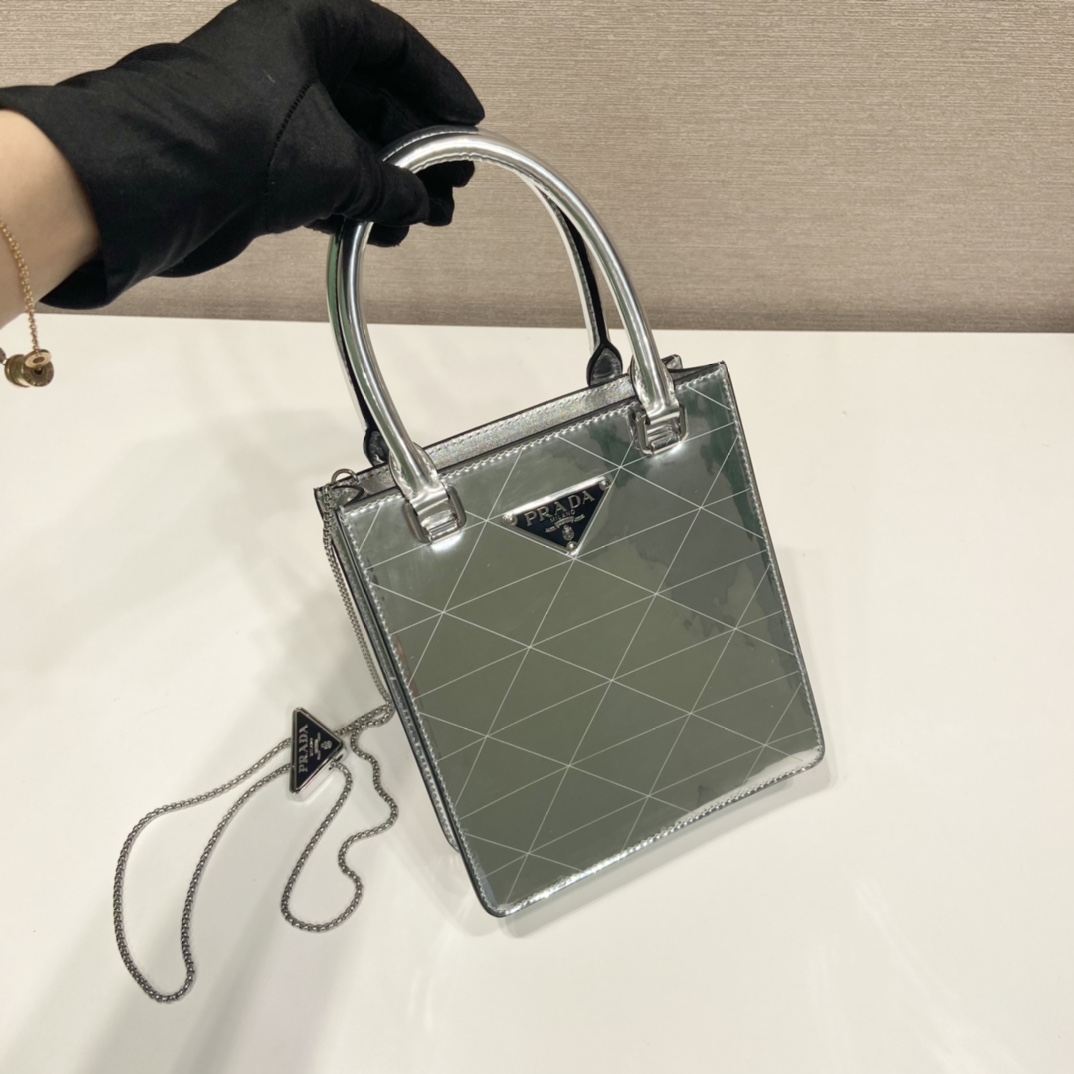 Pra*a 1ba331 tote bag-15*17.5*5cm