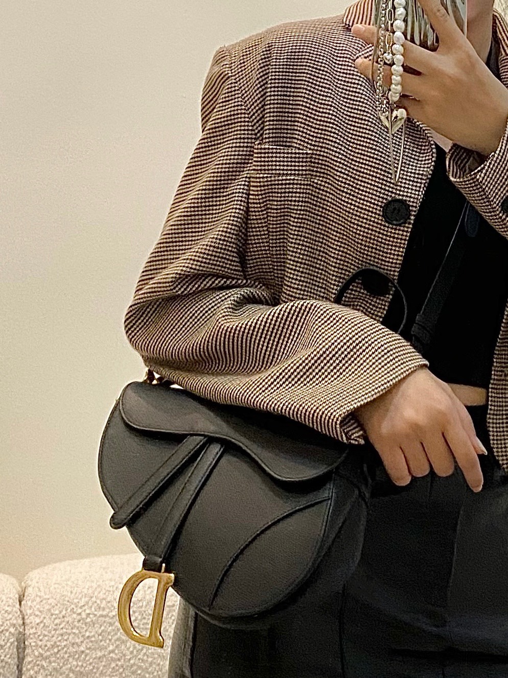 D*or saddle bag-25.5×6.5×20cm